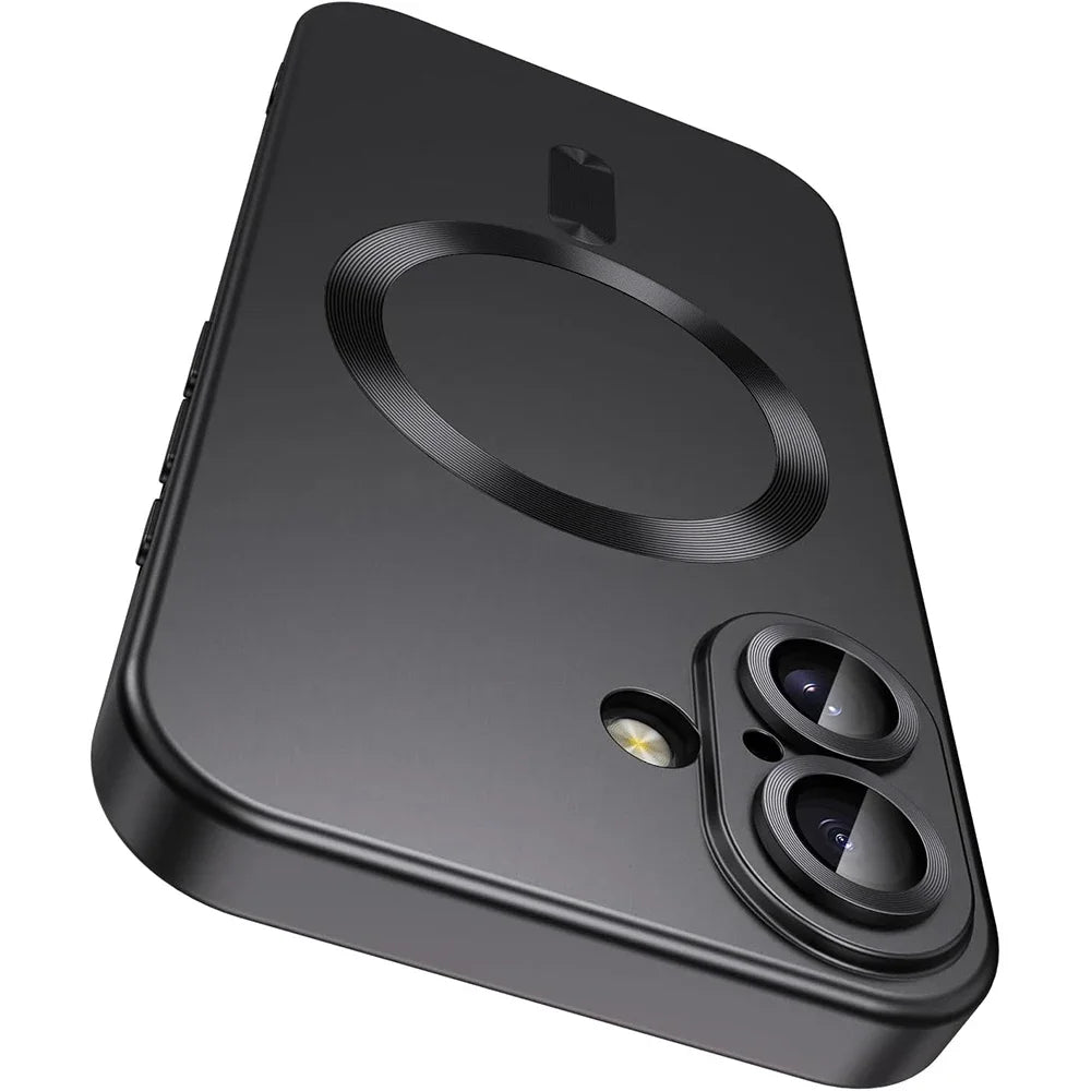 For Magsafe Magnetic Wireless Charge Phone Cases For iPhone 17 Air 16 15 14 13 12 11 Pro Max Case Camera Back Cover Accessories