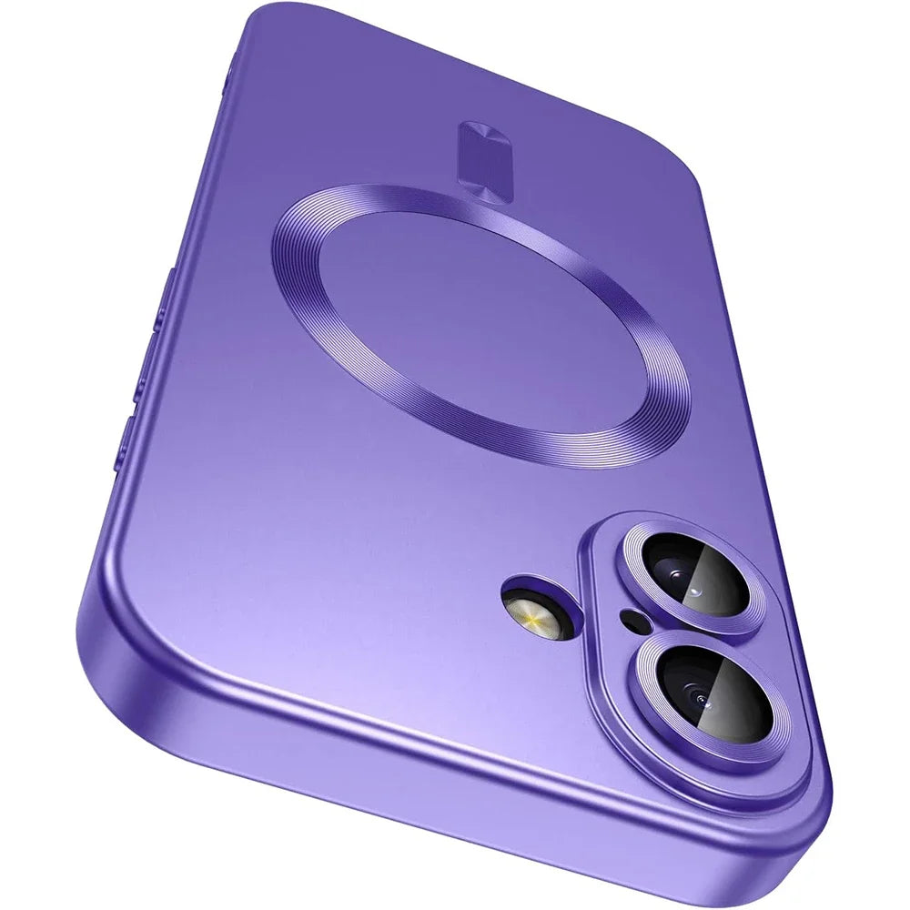 For Magsafe Magnetic Wireless Charge Phone Cases For iPhone 17 Air 16 15 14 13 12 11 Pro Max Case Camera Back Cover Accessories
