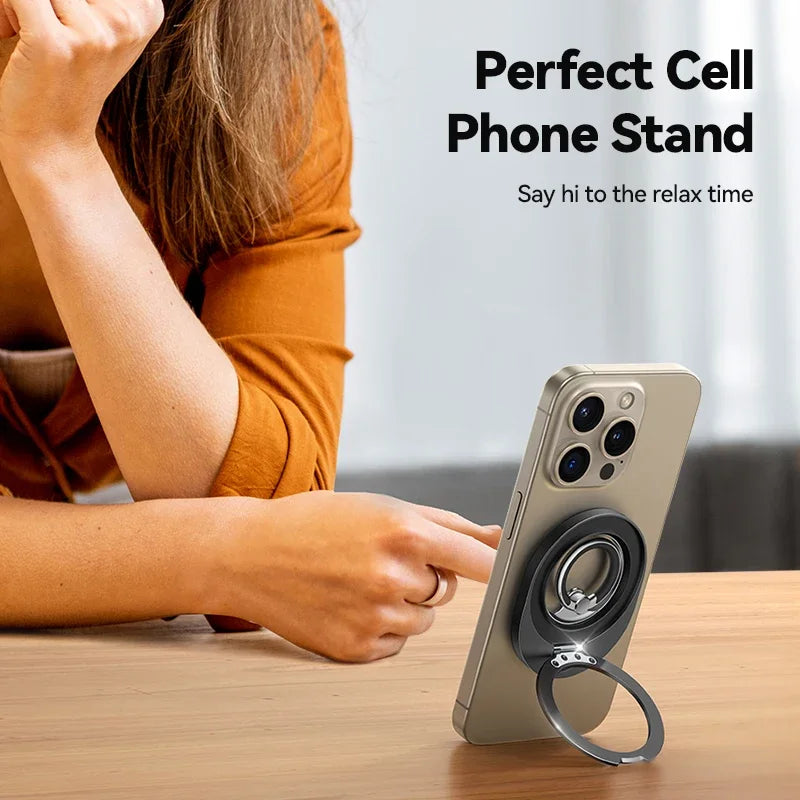 Joyroom Ring Phone Holder For Magsafe For iPhone Kickstand Ring Magnetic Phone Grip Holder Stand For iPhone 16 Pro Max JR-ZS420