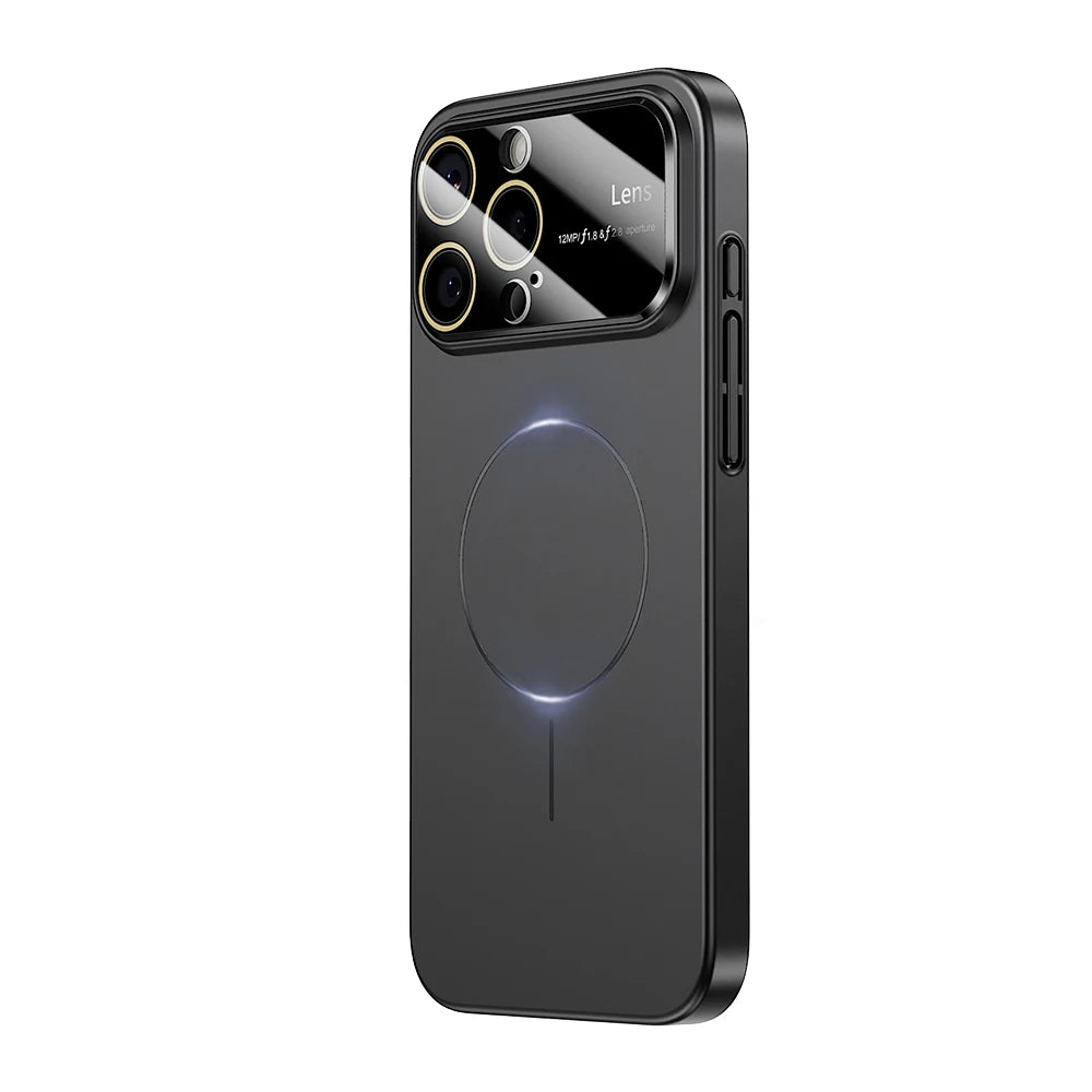 Coque MagSafe Luxe – Protection Caméra Renforcée | iPhone 15, 16, 17 Pro Max